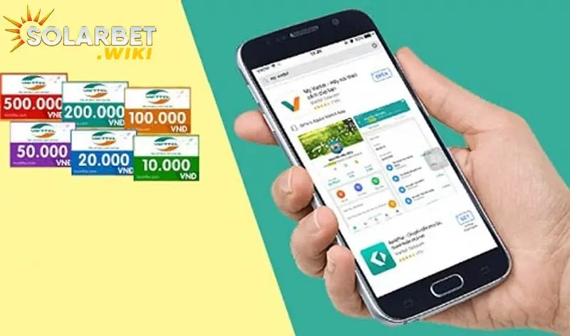 Hướng dẫn nạp tiền Solarbet qua thẻ điện thoại