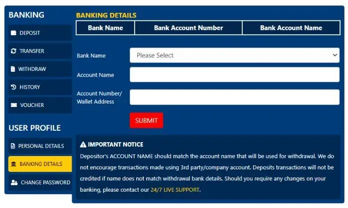 Solarbet cho phép bạn được rút tiền ngay sau khi thực hiện giao dịch